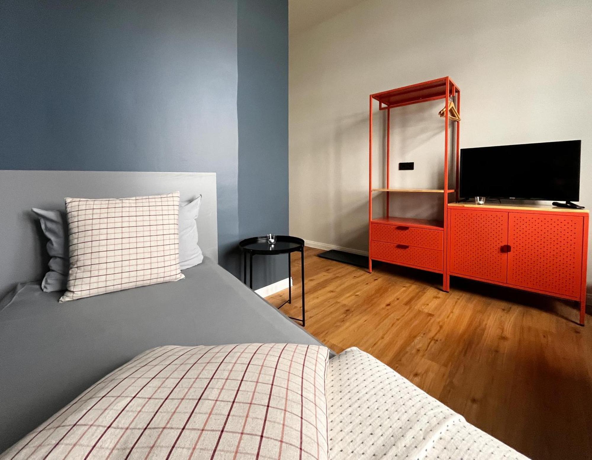 Studios Am Hafen ชตราลซุนด์ ภายนอก รูปภาพ