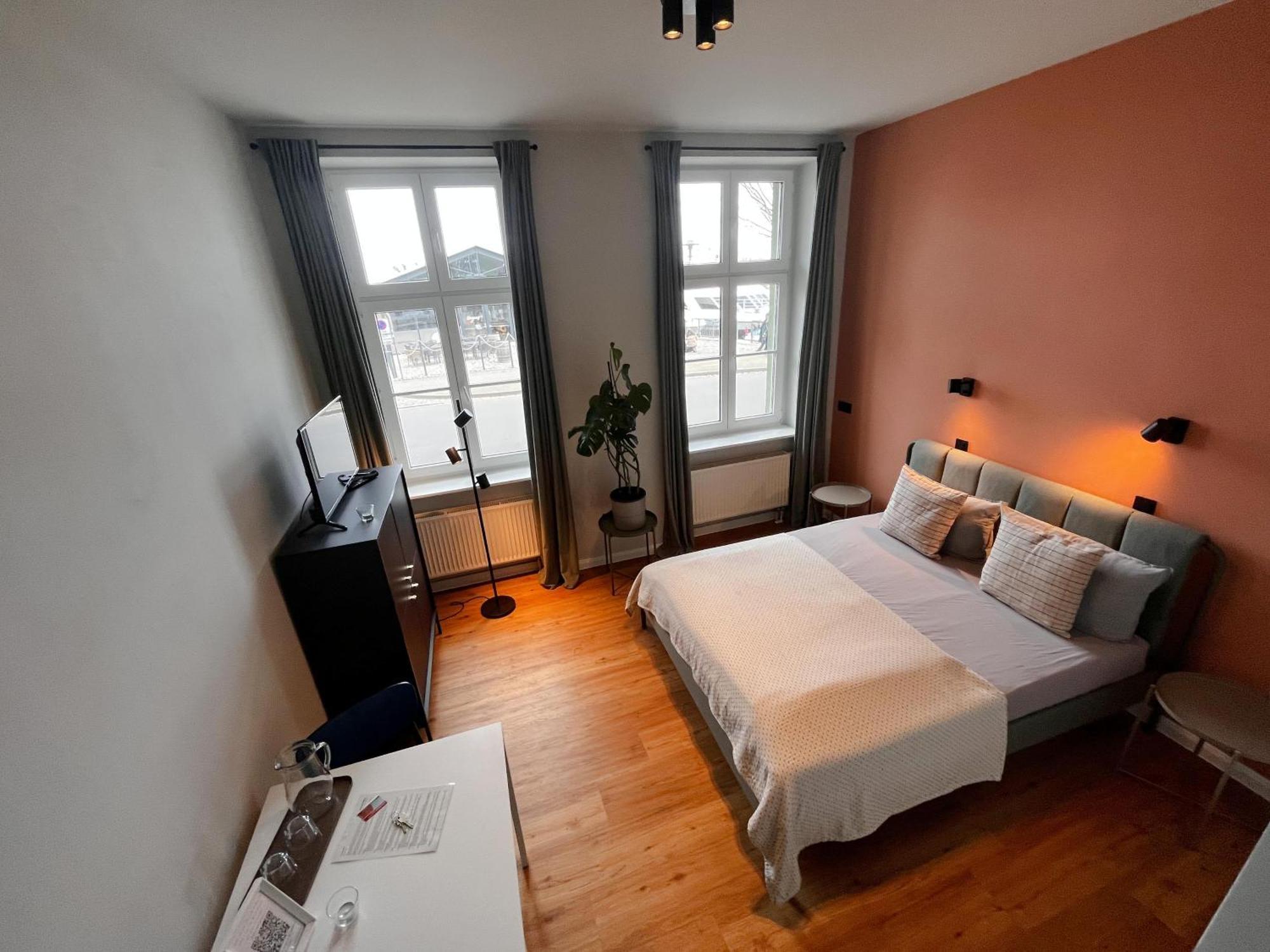 Studios Am Hafen ชตราลซุนด์ ภายนอก รูปภาพ
