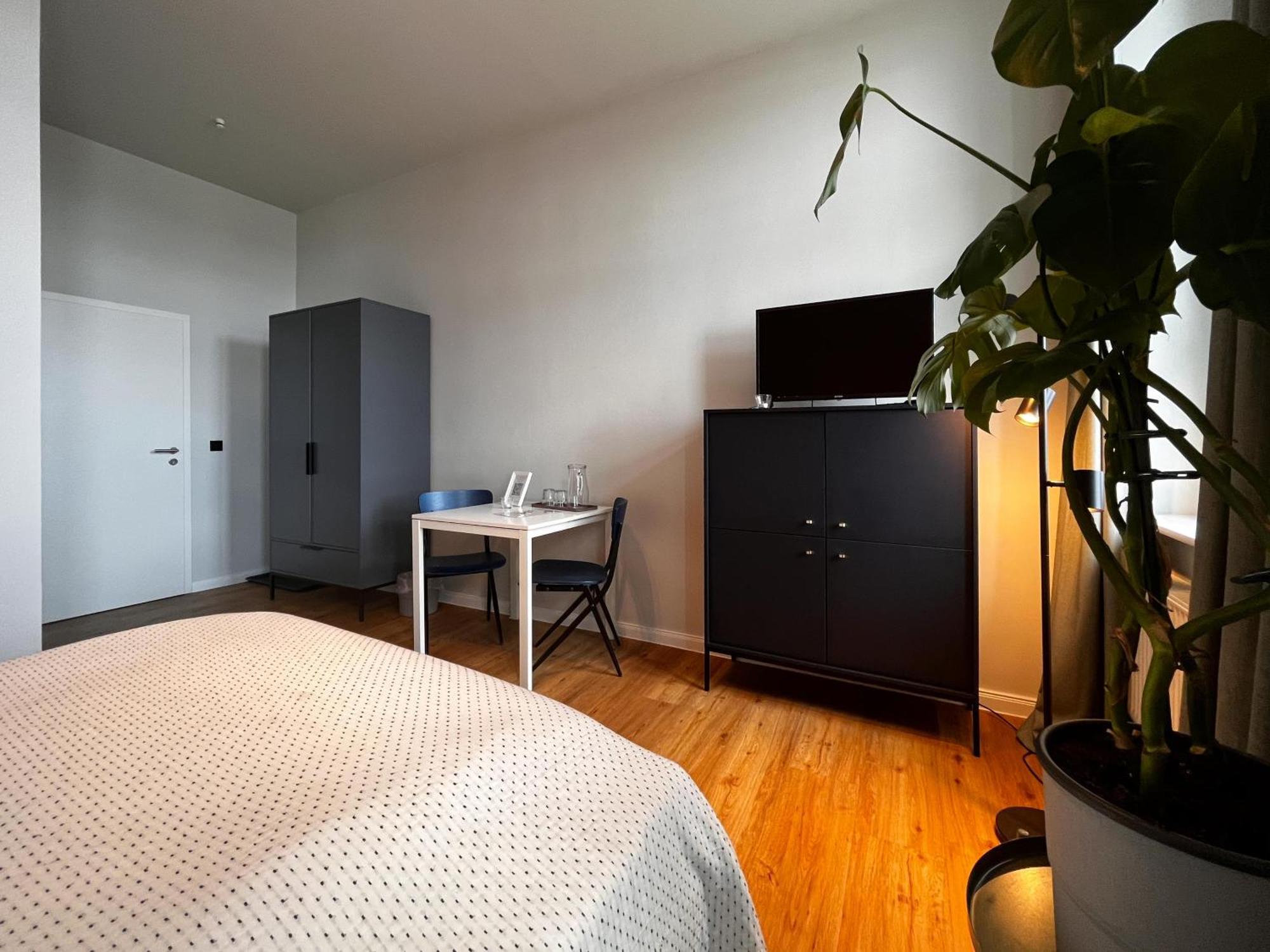 Studios Am Hafen ชตราลซุนด์ ภายนอก รูปภาพ