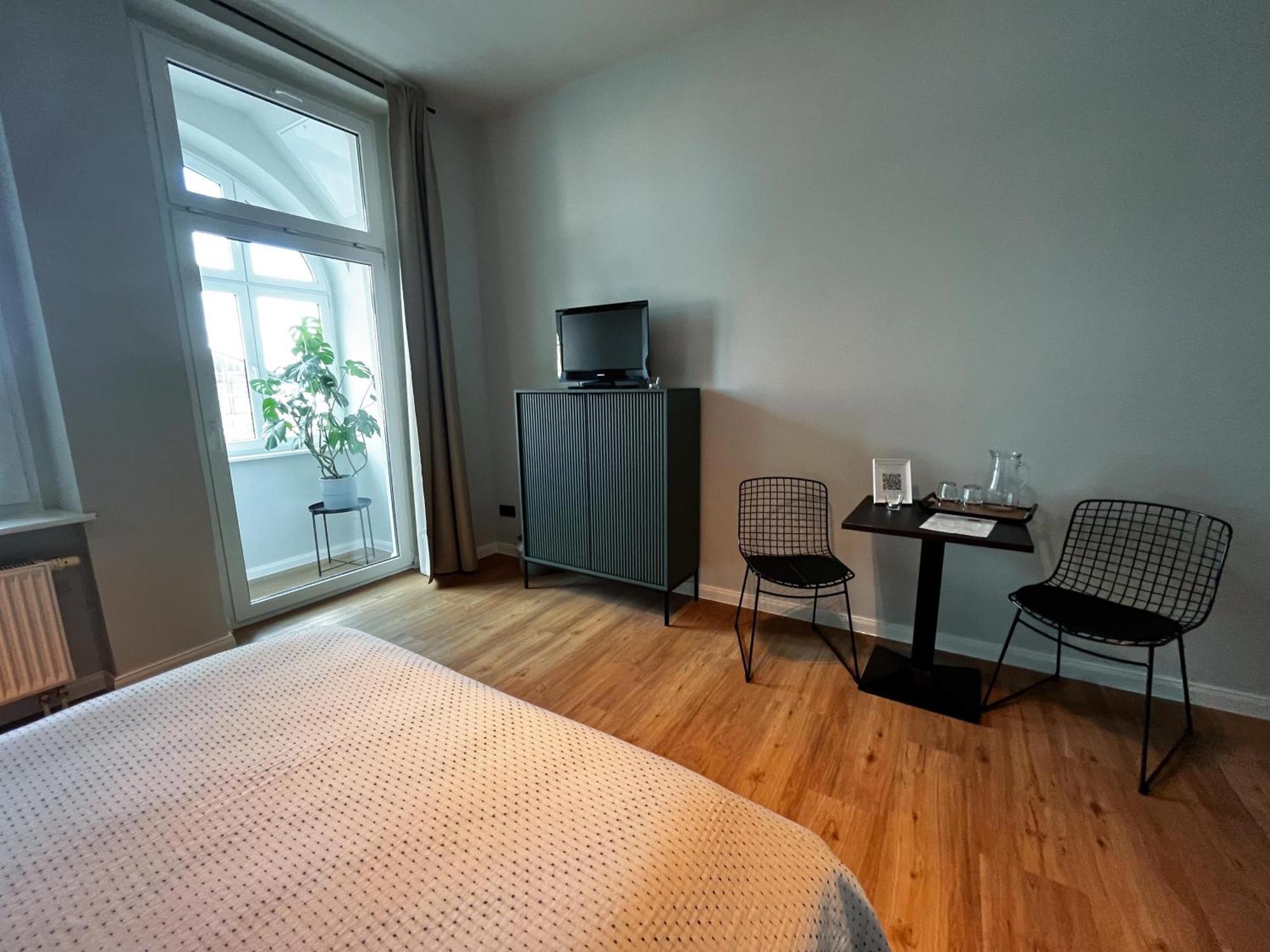 Studios Am Hafen ชตราลซุนด์ ภายนอก รูปภาพ